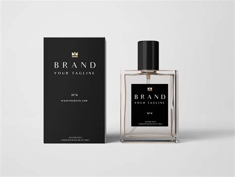 perfume bottle packaging design